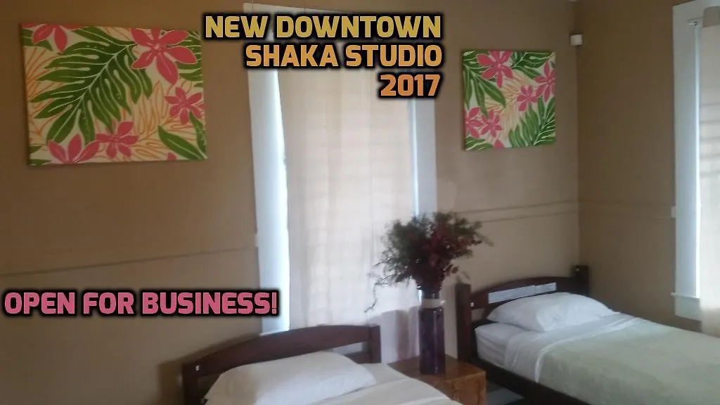 Shaka Shak Studios - Downtown Hilo Bay بيت ضيافة